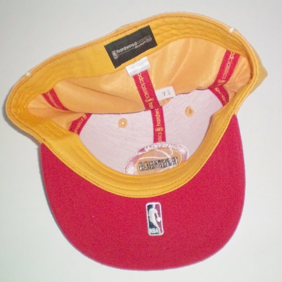 Houston Rockets NBA  Reebok Hard Wood Classics Fitted Cap - Picture 3 of 3